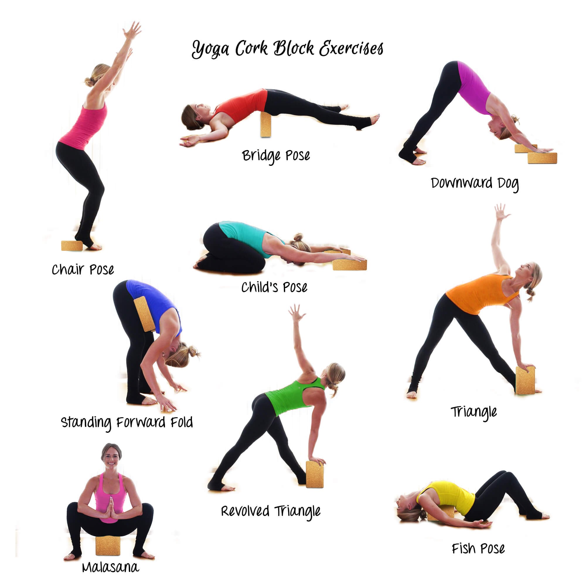 Cork Yoga Block - Stretch Now